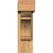 Ekena Millwork Olympic Block Smooth Bracket w/ Offset Brace, Western Red Cedar, 5 1/2"W x 18"D x 18"H BKT0604X18X18OLY05SWR - alternate 4